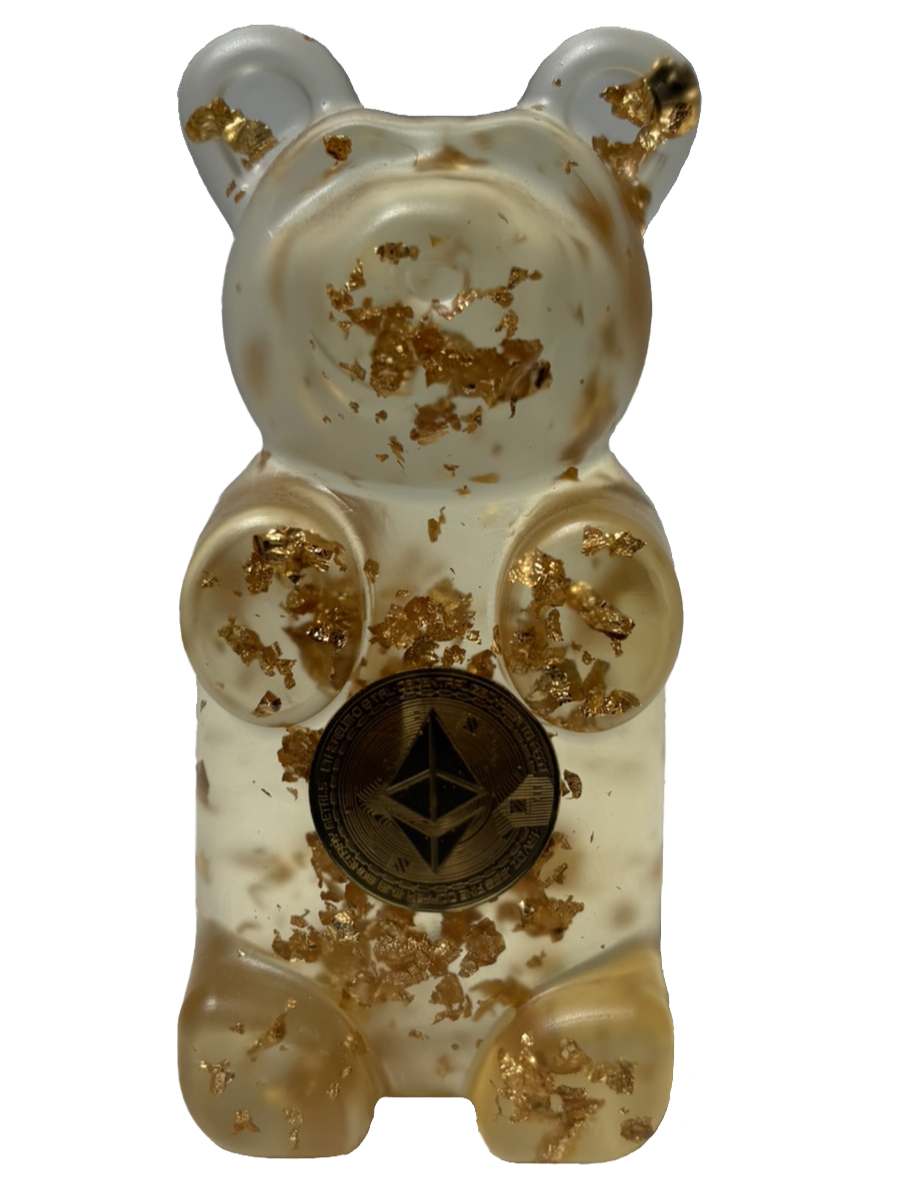 Sahara Novotna - Ethereum Bear (Sculpture) - Ethos Arts Inc.