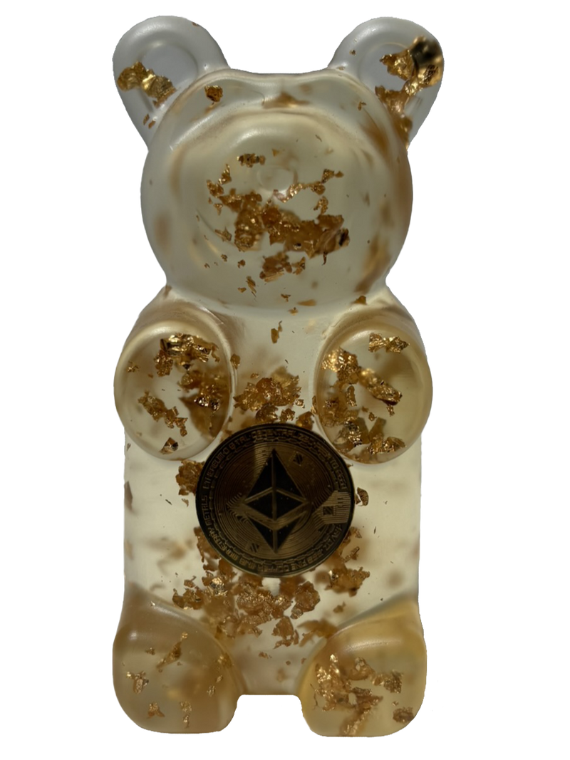 Sahara Novotna - Ethereum Bear (Sculpture) - Ethos Arts Inc.