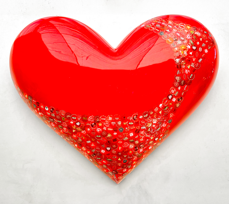 Dakota Pratt - Heart, 2025 (sculpture) - Ethos Arts Inc.