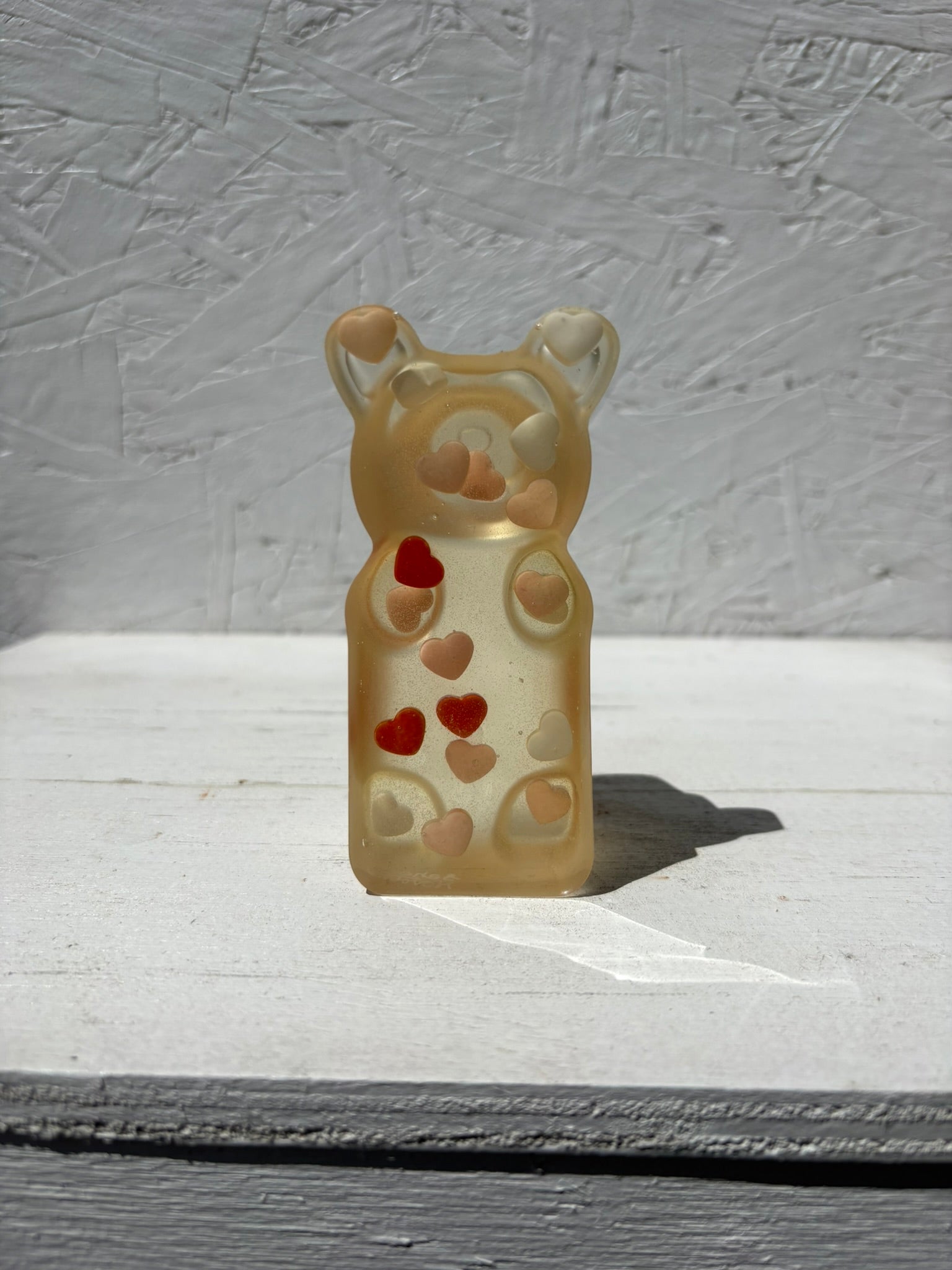 Sahara Novotna - Heart Bear (Sculpture) - Ethos Arts Inc.