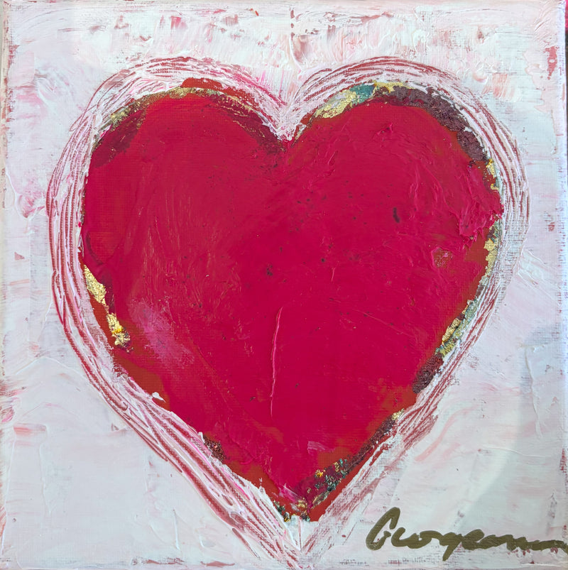 Medium 6" x 6" Heart for Haiti (Copy) (Copy) (Donation) - Ethos Arts Inc.