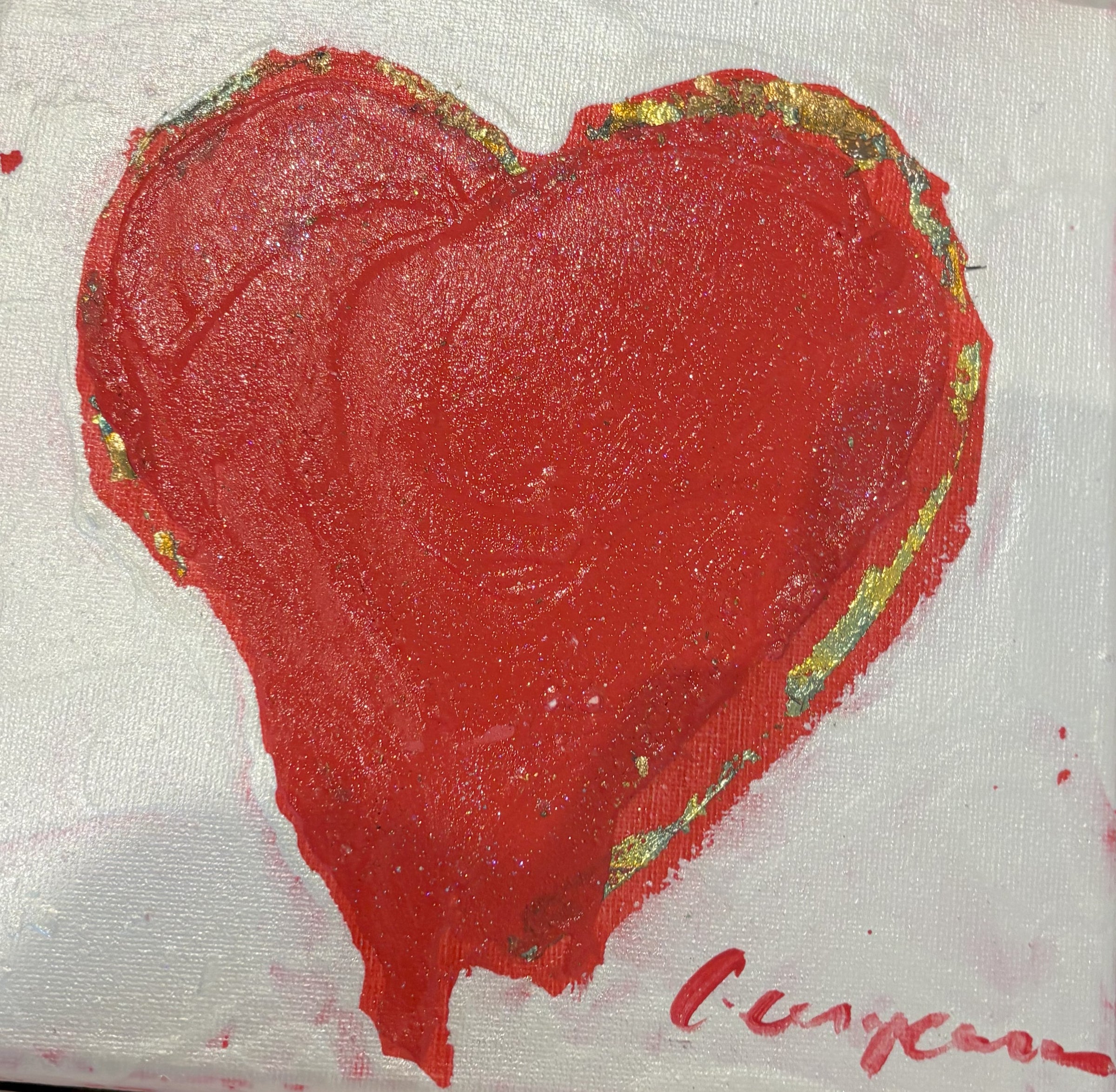 Medium 6" x 6" Heart for Haiti (Copy) (Donation) - Ethos Arts Inc.