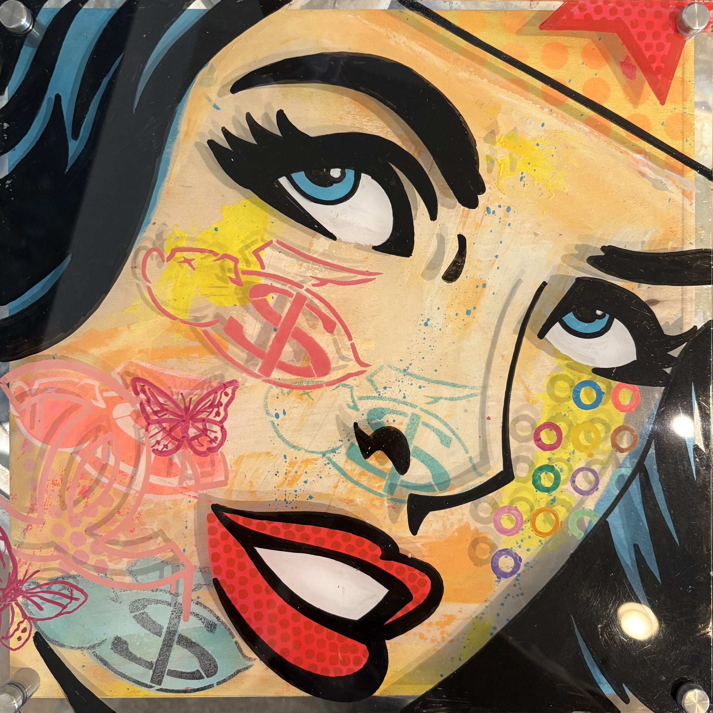 LéCash - LeWonder, 2024 (Painting) - Ethos Arts Inc.