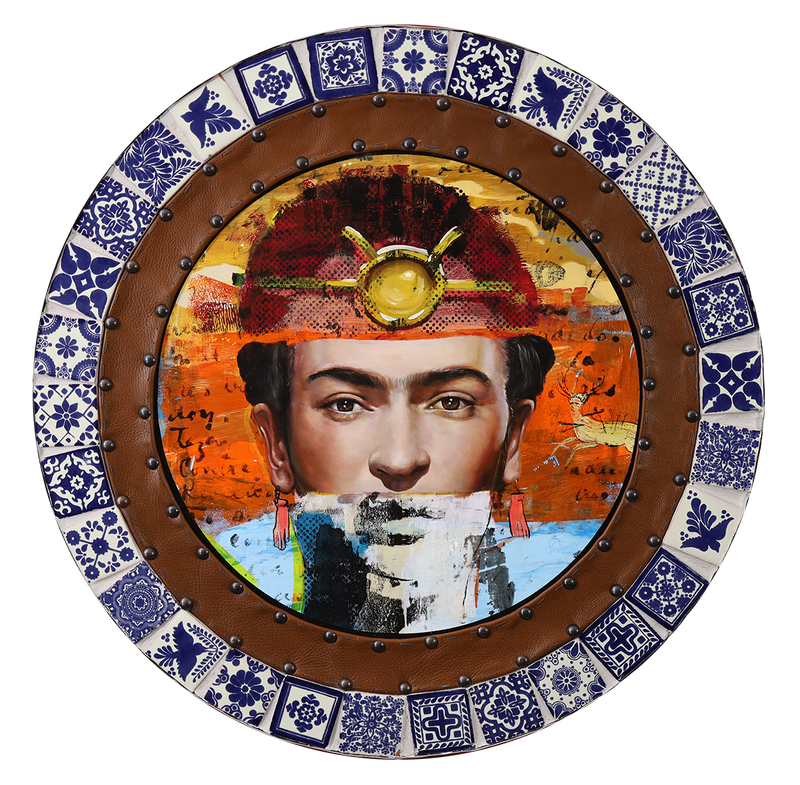 Pat Hobaugh - Isis, Frida, Artemis, 2026 (Painting) - Ethos Arts Inc.