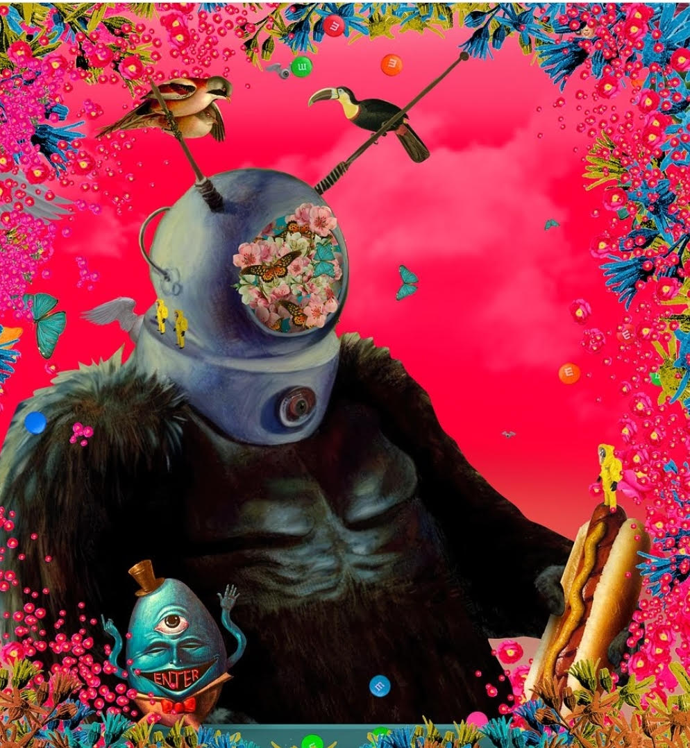 David Krovblit - Killer Kong The Donkey-Naut (1/1), 2023 (Print) - Ethos Arts Inc.