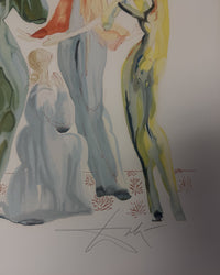 Salvador Dalí - La Danse, 1963 (Painting) - Ethos Arts Inc.