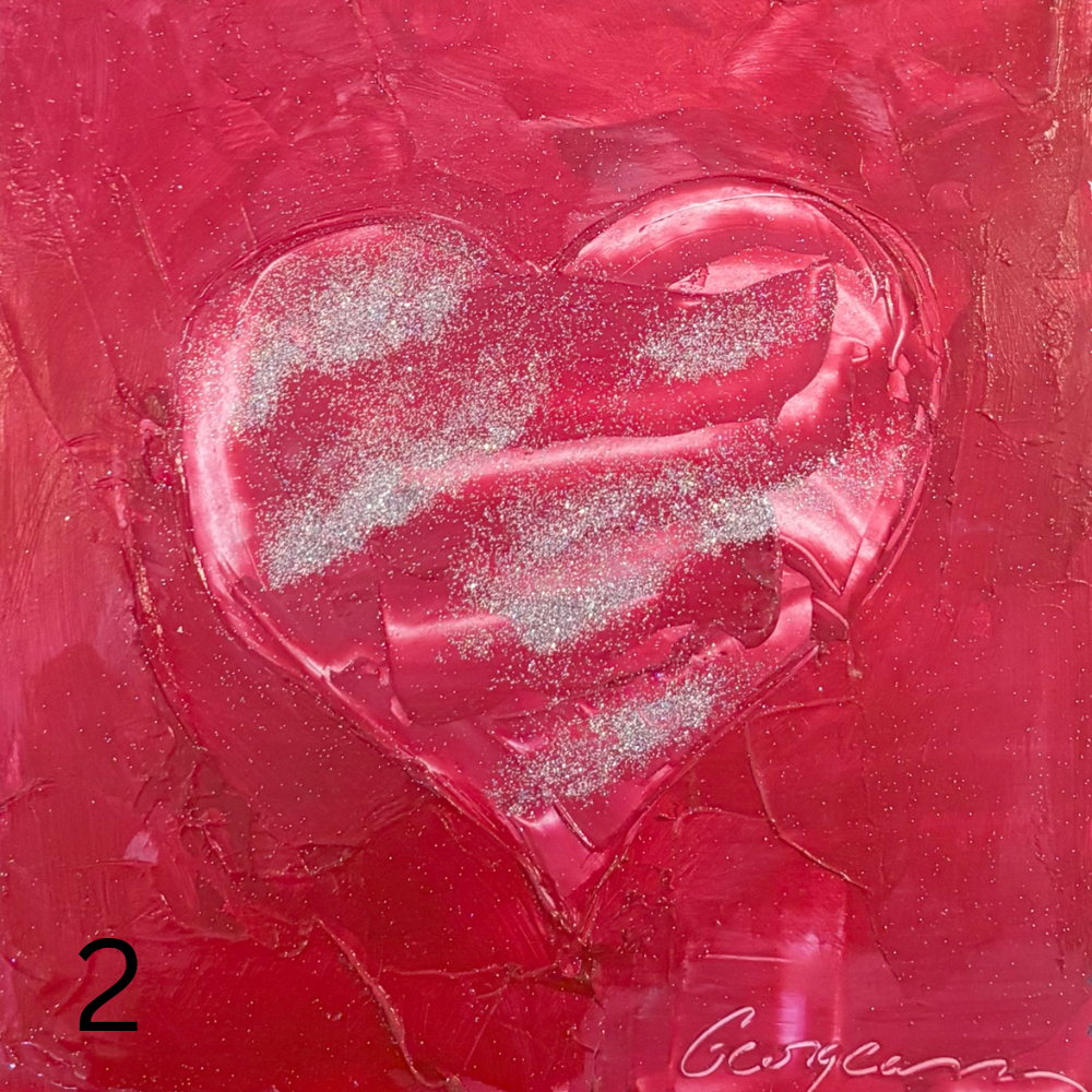 Large 8" x 8" Heart for Haiti