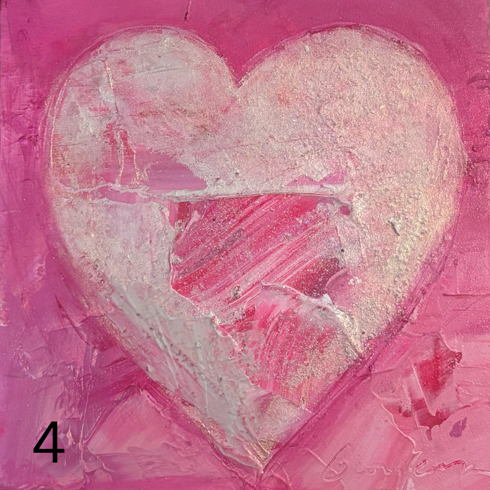 Large 8" x 8" Heart for Haiti
