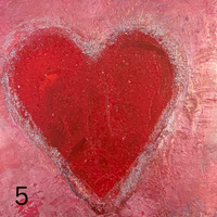 Large 8" x 8" Heart for Haiti