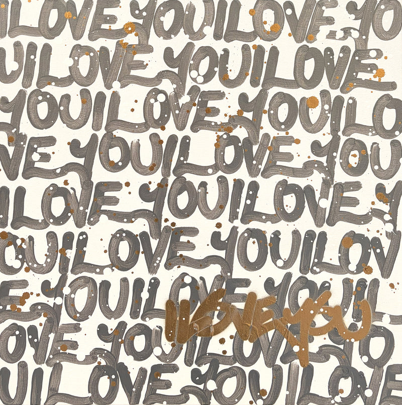 Amber Goldhammer - Love Is The Name Of The Game, 2025 (Painting) - Ethos Arts Inc.