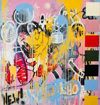 Artlord - Love is a Mess, 2022 (Painting) - Ethos Arts Inc.