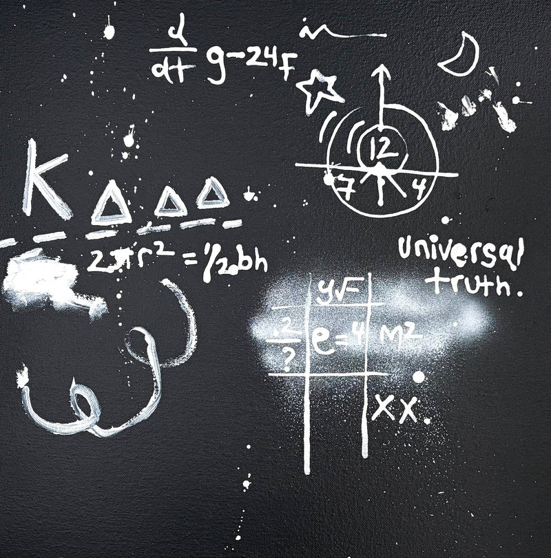Amber Goldhammer - Math Is Universal Truth, 2026 (Painting) - Ethos Arts Inc.