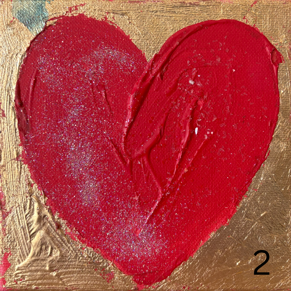 Medium 6" x 6" Heart for Haiti () - Ethos Arts Inc.