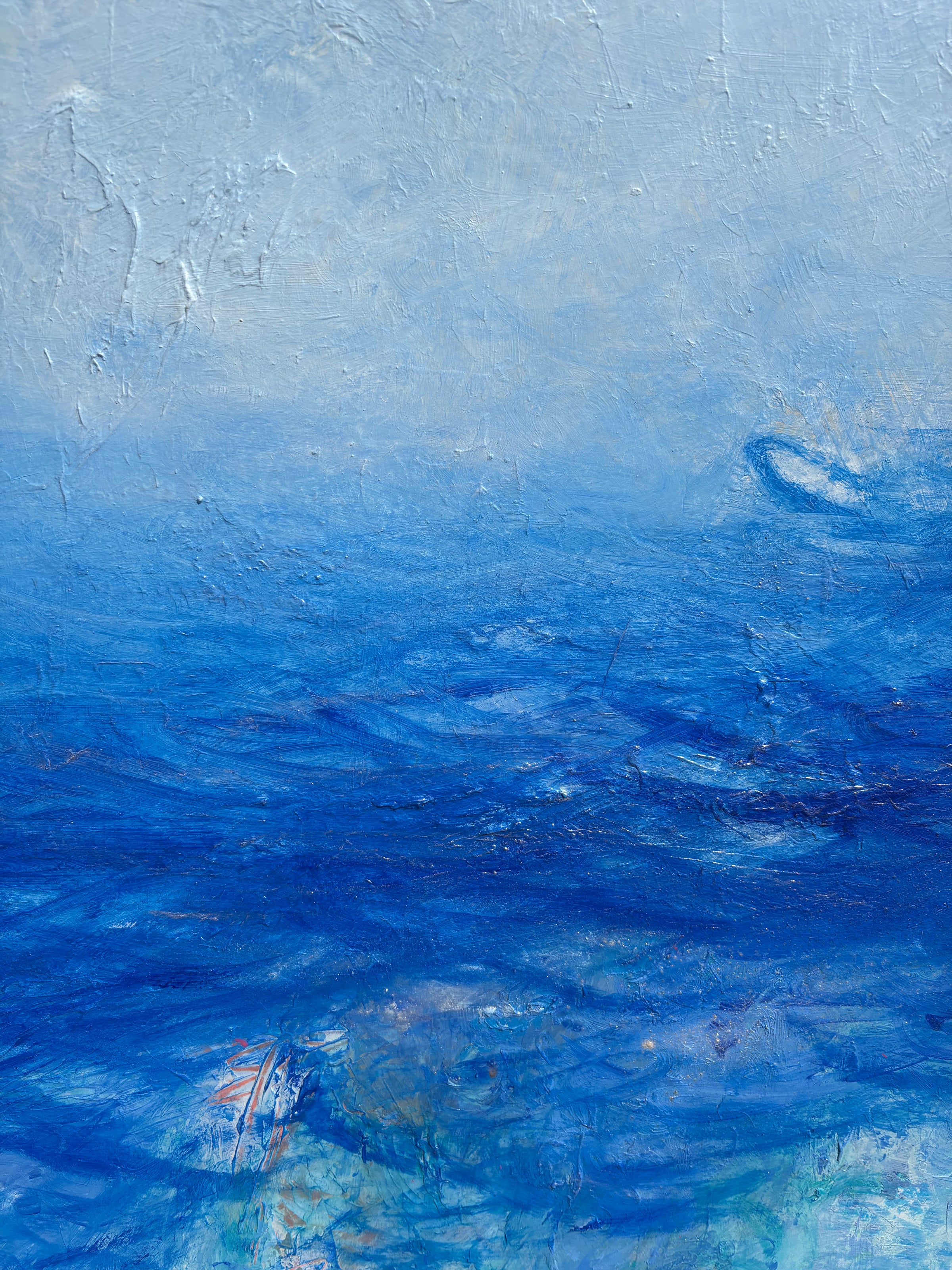 Georgeana Ireland - Ocean Mist III, 2026 (Painting) - Ethos Arts Inc.