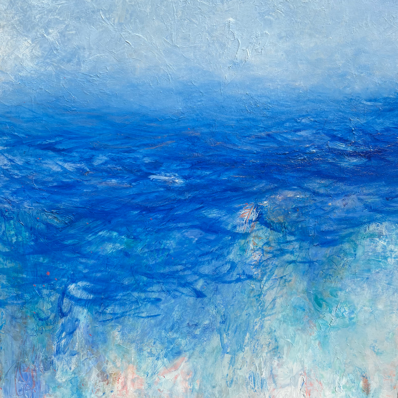Georgeana Ireland - Ocean Mist IV, 2026 (Painting) - Ethos Arts Inc.