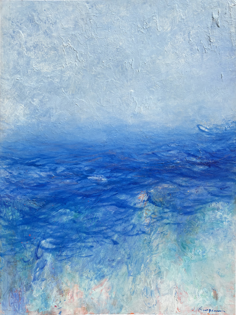 Georgeana Ireland - Ocean Mist III, 2026 (Painting) - Ethos Arts Inc.