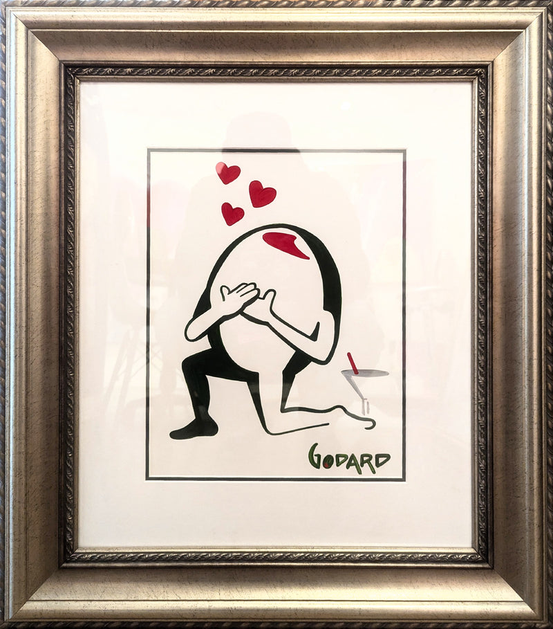 Michael Godard - Olive Proposal, 2015 (Painting) - Ethos Arts Inc.