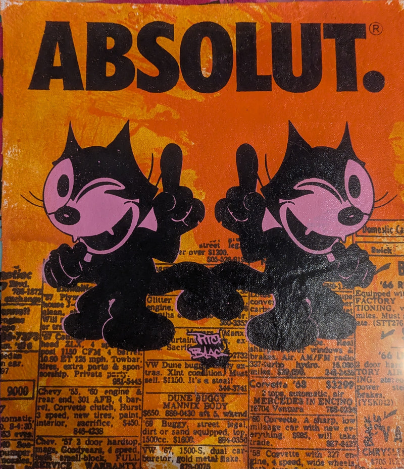 Pitch Black - Absolut Cat400.00 () - Ethos Arts Inc.