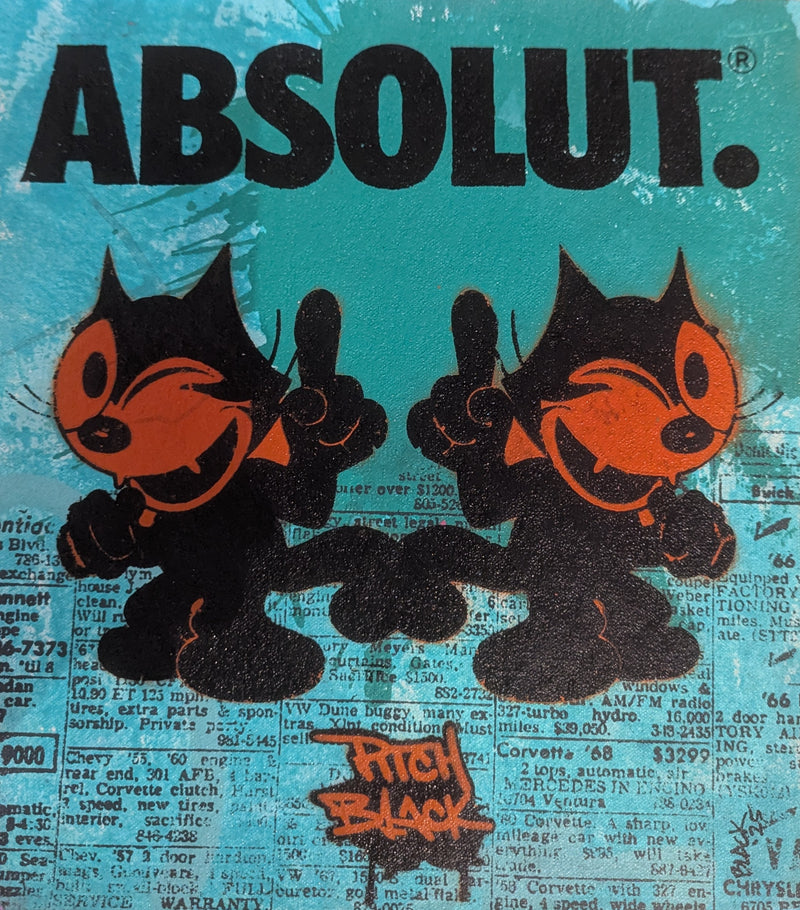 Pitch Black - Absolut Cat400.00 () - Ethos Arts Inc.