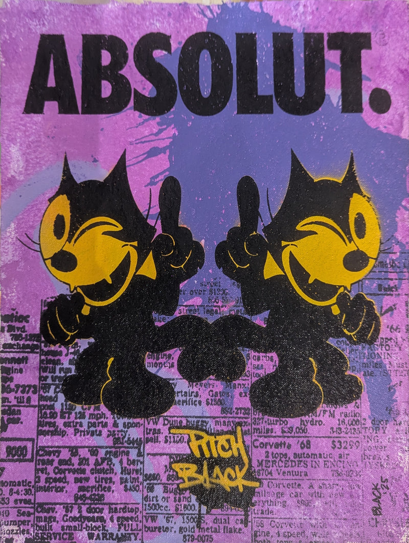 Pitch Black - Absolut Cat400.00 () - Ethos Arts Inc.