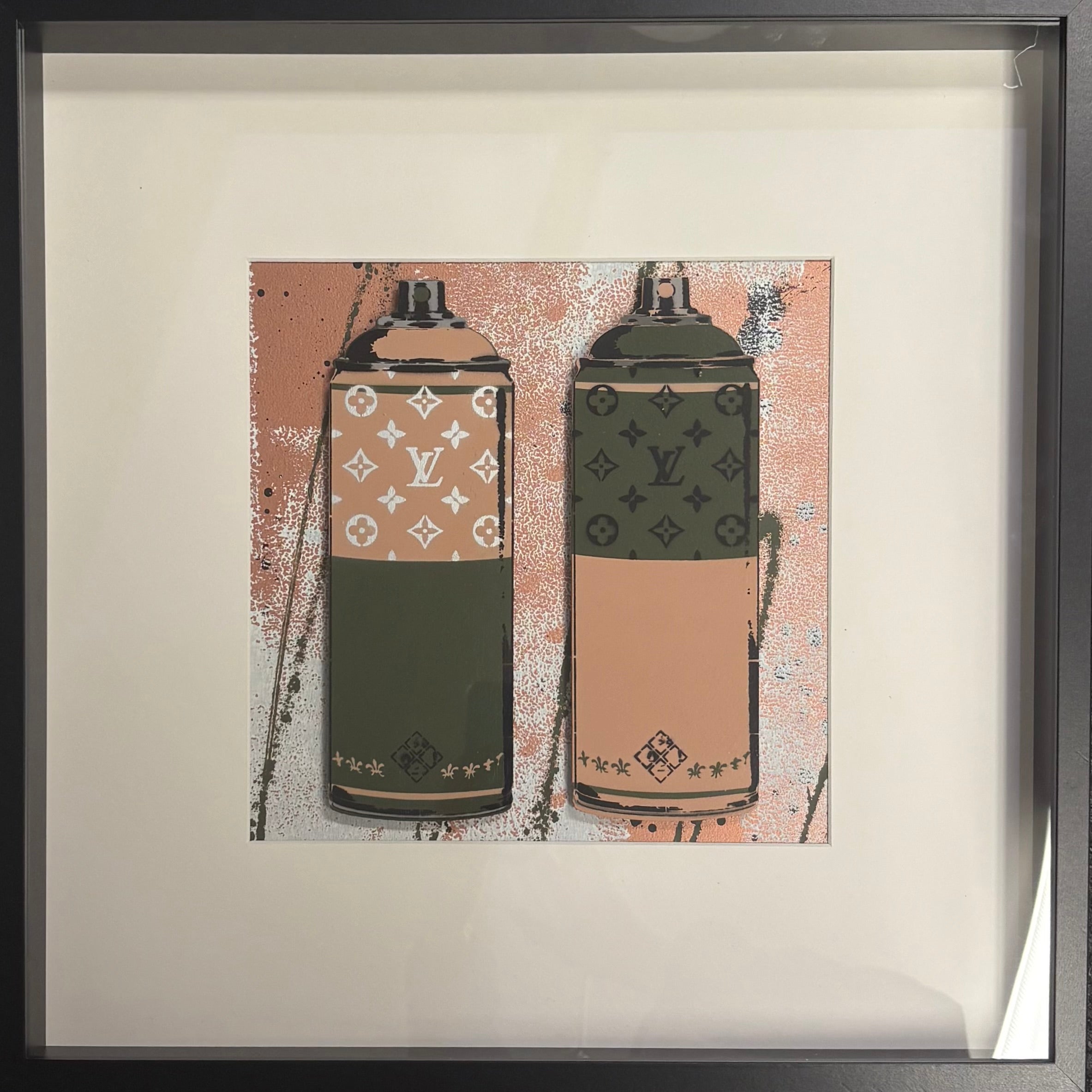 Artlord - Peasant Repellent (LV - Brown & Green), 2025 (Painting) - Ethos Arts Inc.