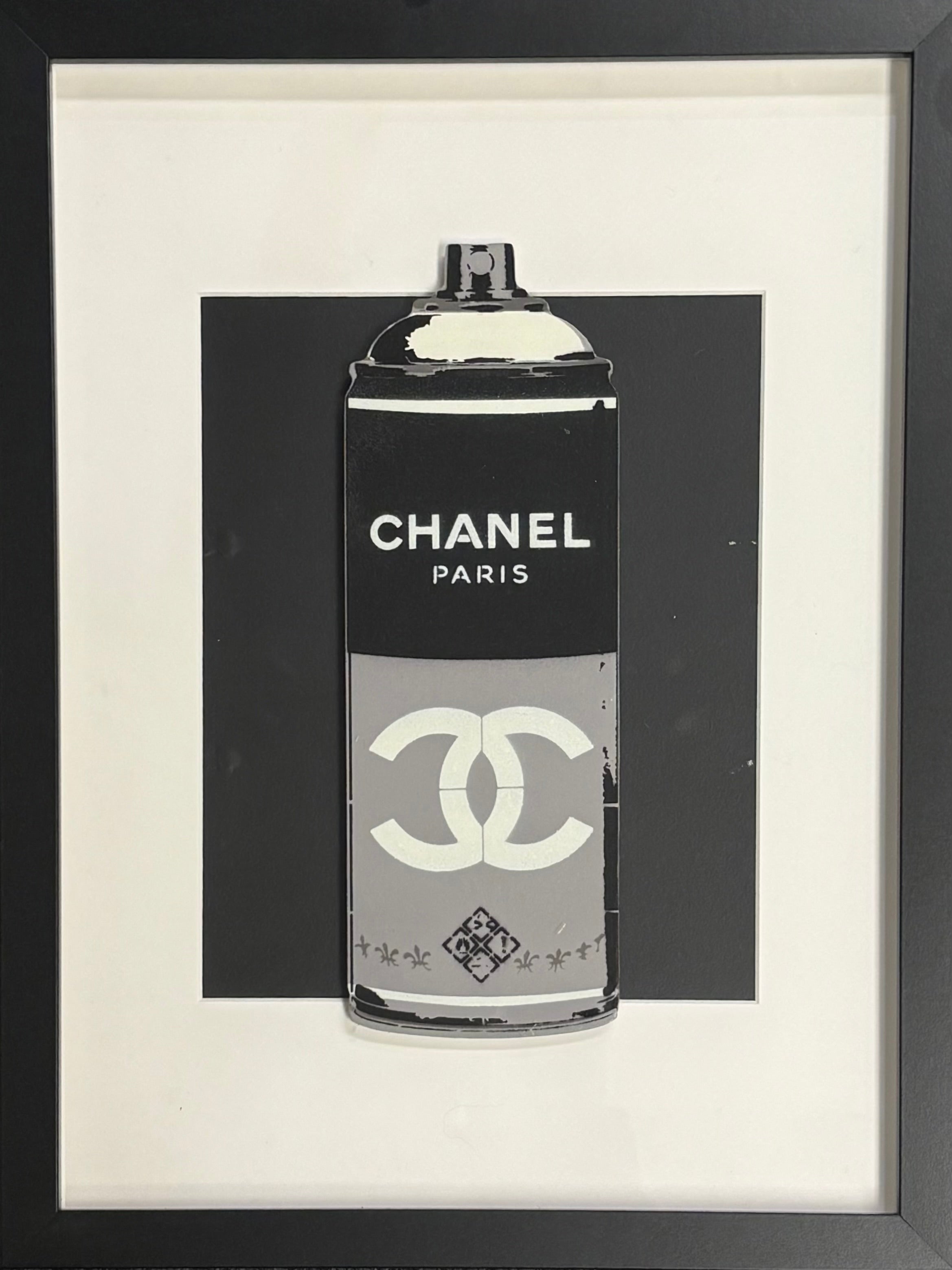 Artlord - Peasant Repellent (Chanel - Black), 2025 (Painting) - Ethos Arts Inc.
