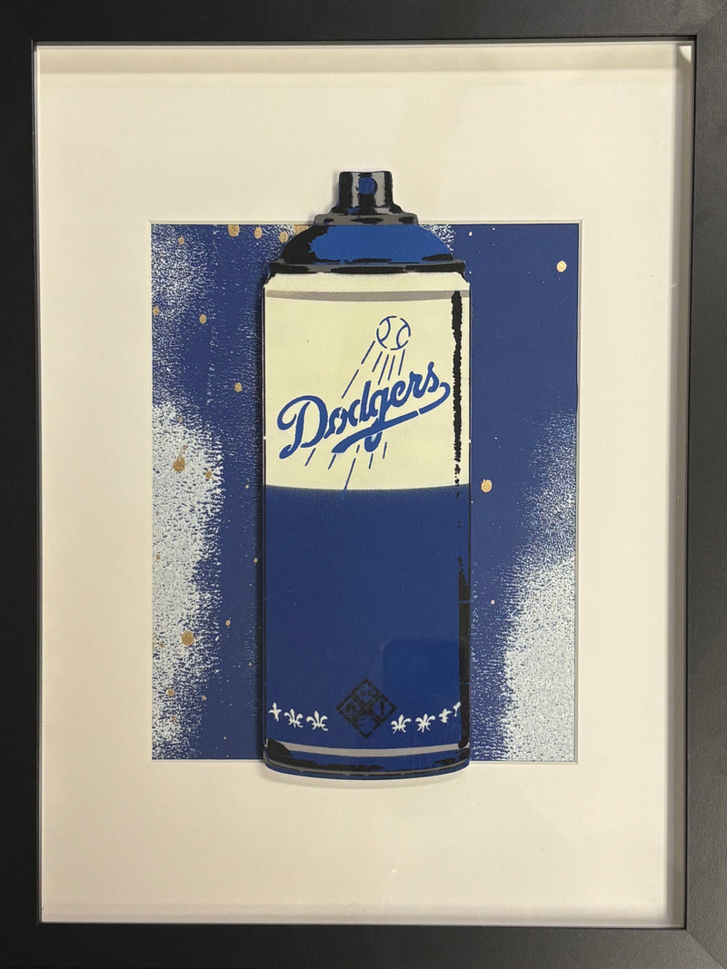 Artlord - Peasant Repellent (Dodger Blue), 2025 (Painting) - Ethos Arts Inc.