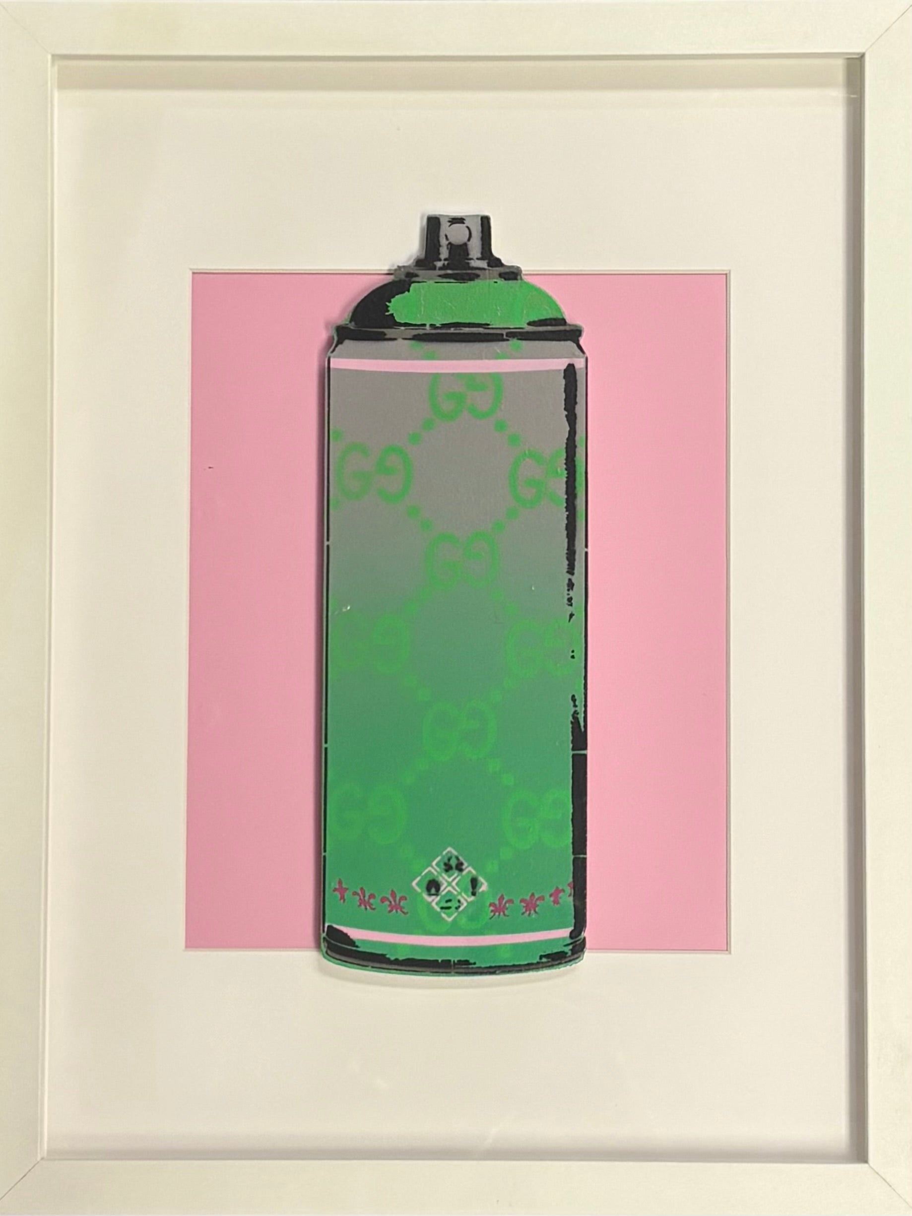 Artlord - Peasant Repellent (Gucci - Green), 2025 (Painting) - Ethos Arts Inc.