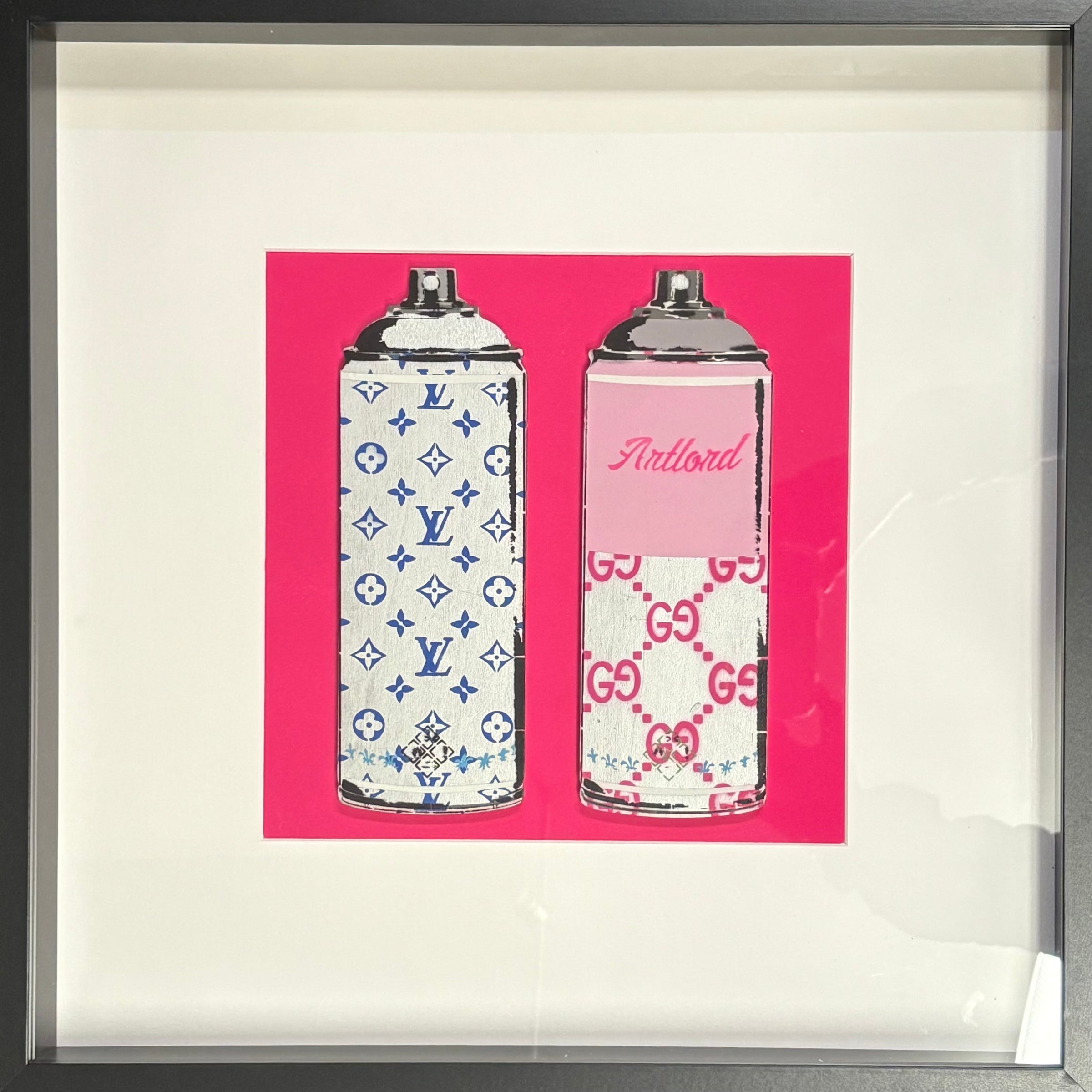 Artlord - Peasant Repellent (LV / Gucci), 2025 (Painting) - Ethos Arts Inc.