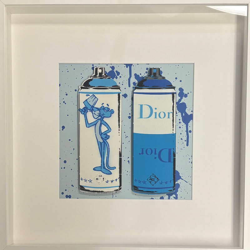 Artlord - Peasant Repellent (Pink Panther / Dior), 2025 (Painting) - Ethos Arts Inc.