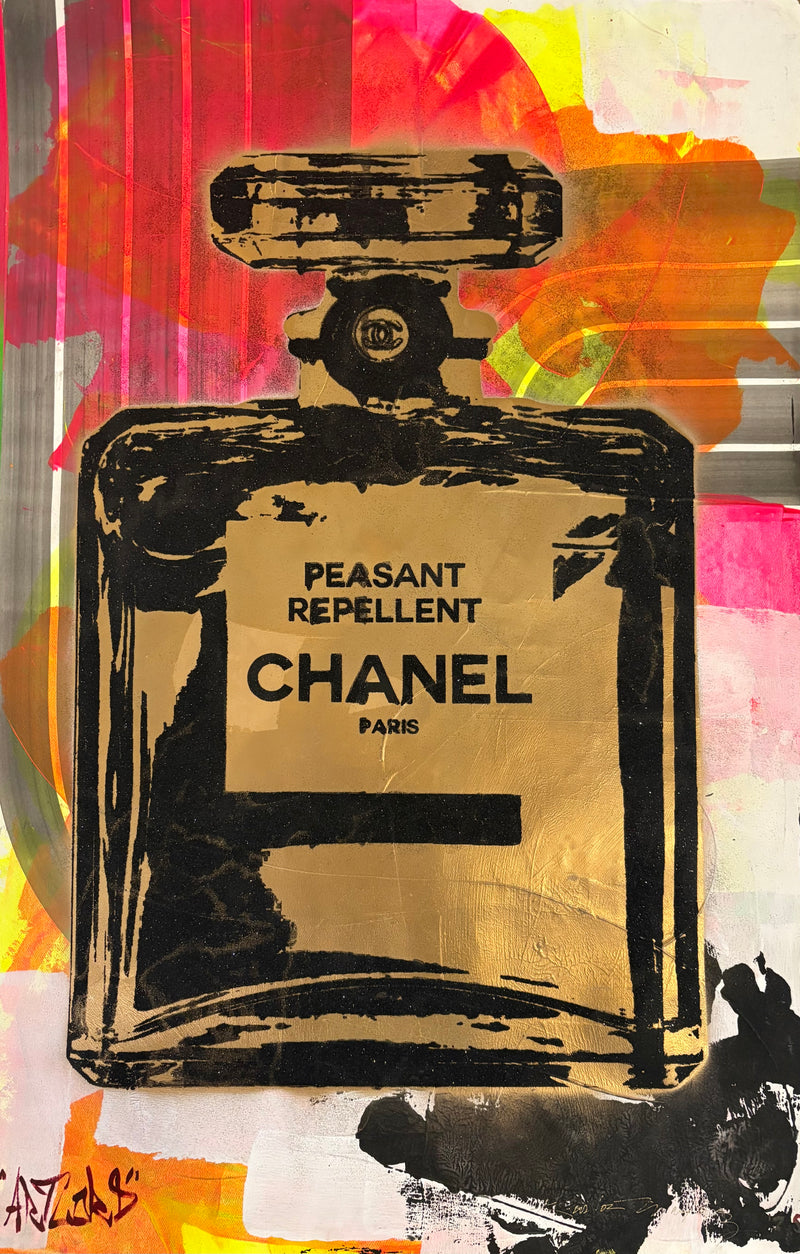 Artlord - Peasant Repellent (Chanel Perfume - Gold), 2025 () - Ethos Arts Inc.