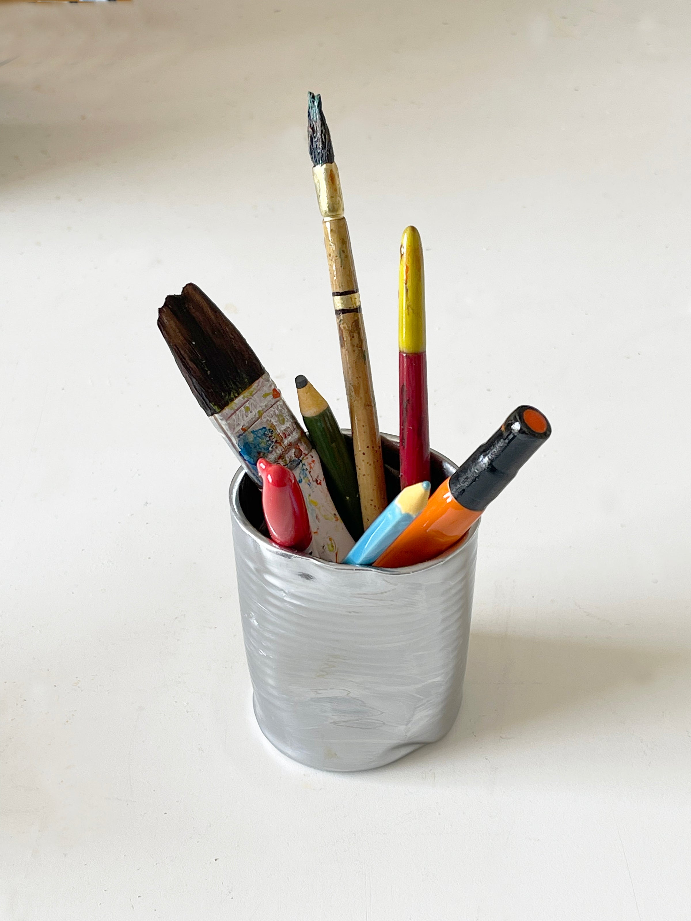 Kevork Cholakian - Pens & Pencils, 2026 (Sculpture) - Ethos Arts Inc.