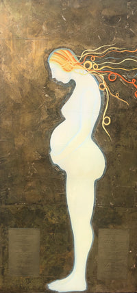 Orlando Agudelo-Botero - PROCREACIÓN (Procreation) (Painting) - Ethos Arts Inc.
