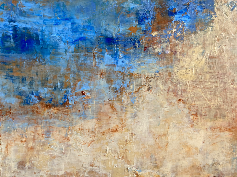 Georgeana Ireland - Quiet Tide, 2026 (Painting) - Ethos Arts Inc.