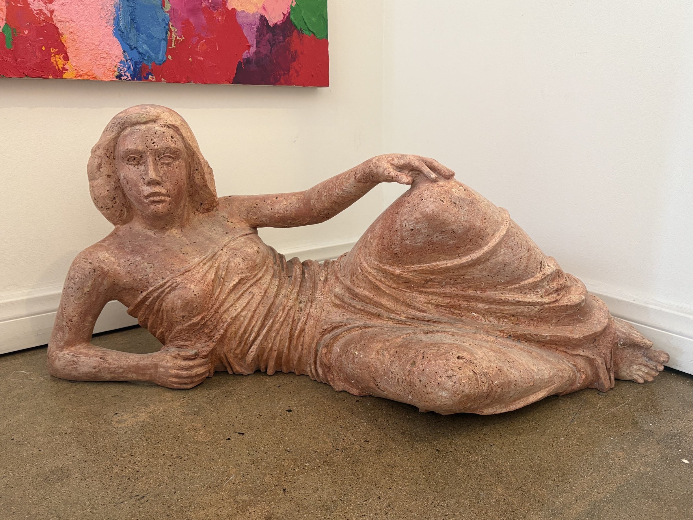 Marton Varo - Reclining Figure (Sculpture) - Ethos Arts Inc.