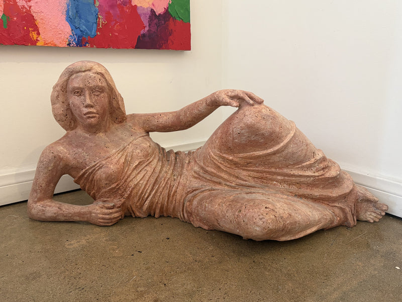 Marton Varo - Reclining Figure (Sculpture) - Ethos Arts Inc.
