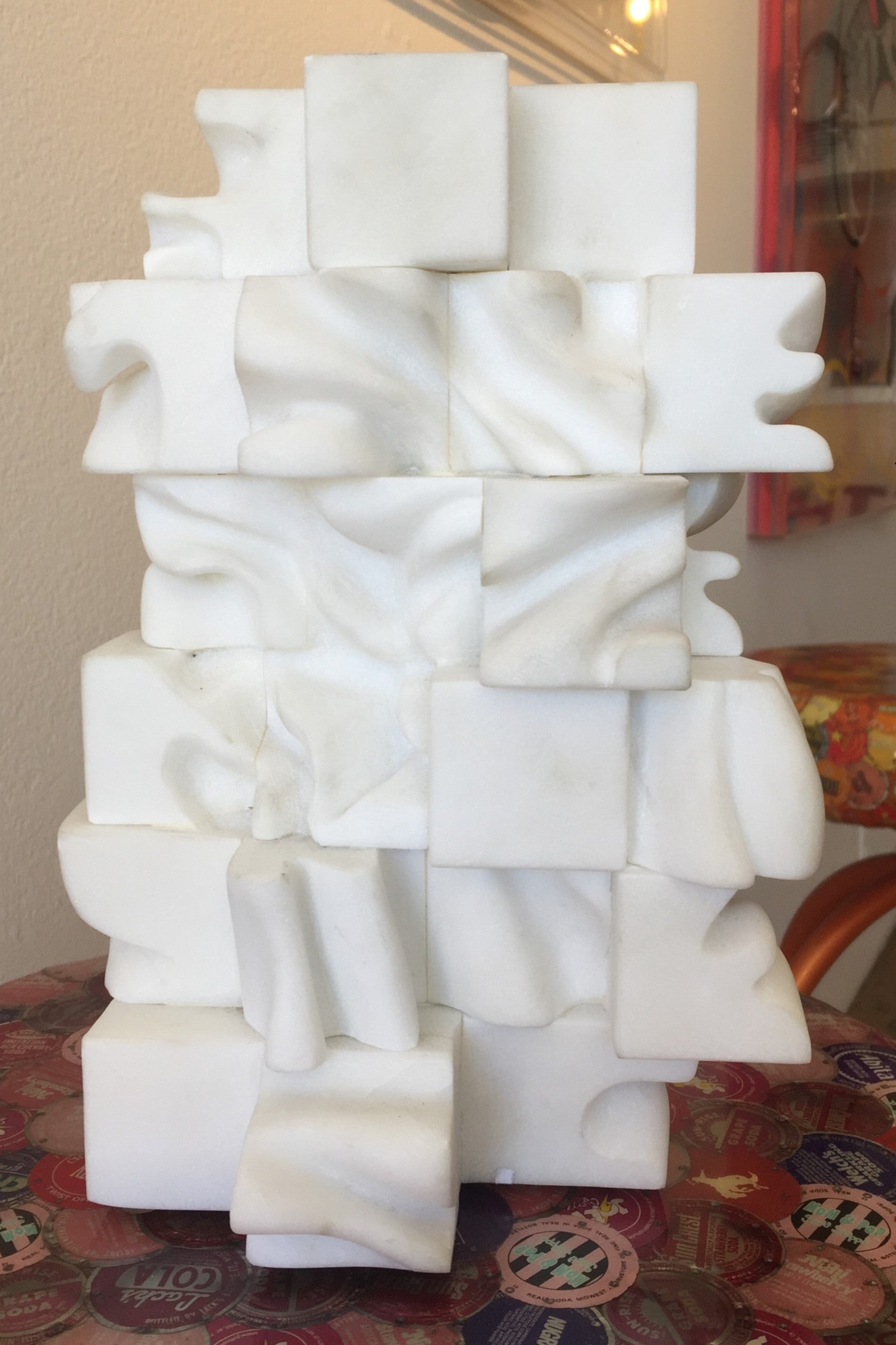 Marton Varo - Small Cubes (Sculpture) - Ethos Arts Inc.
