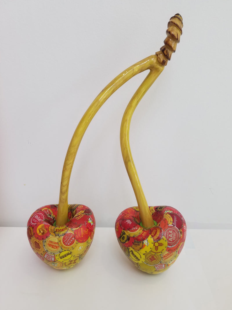 Dakota Pratt - Smaller Rainer Cherries (Sculpture) - Ethos Arts Inc.