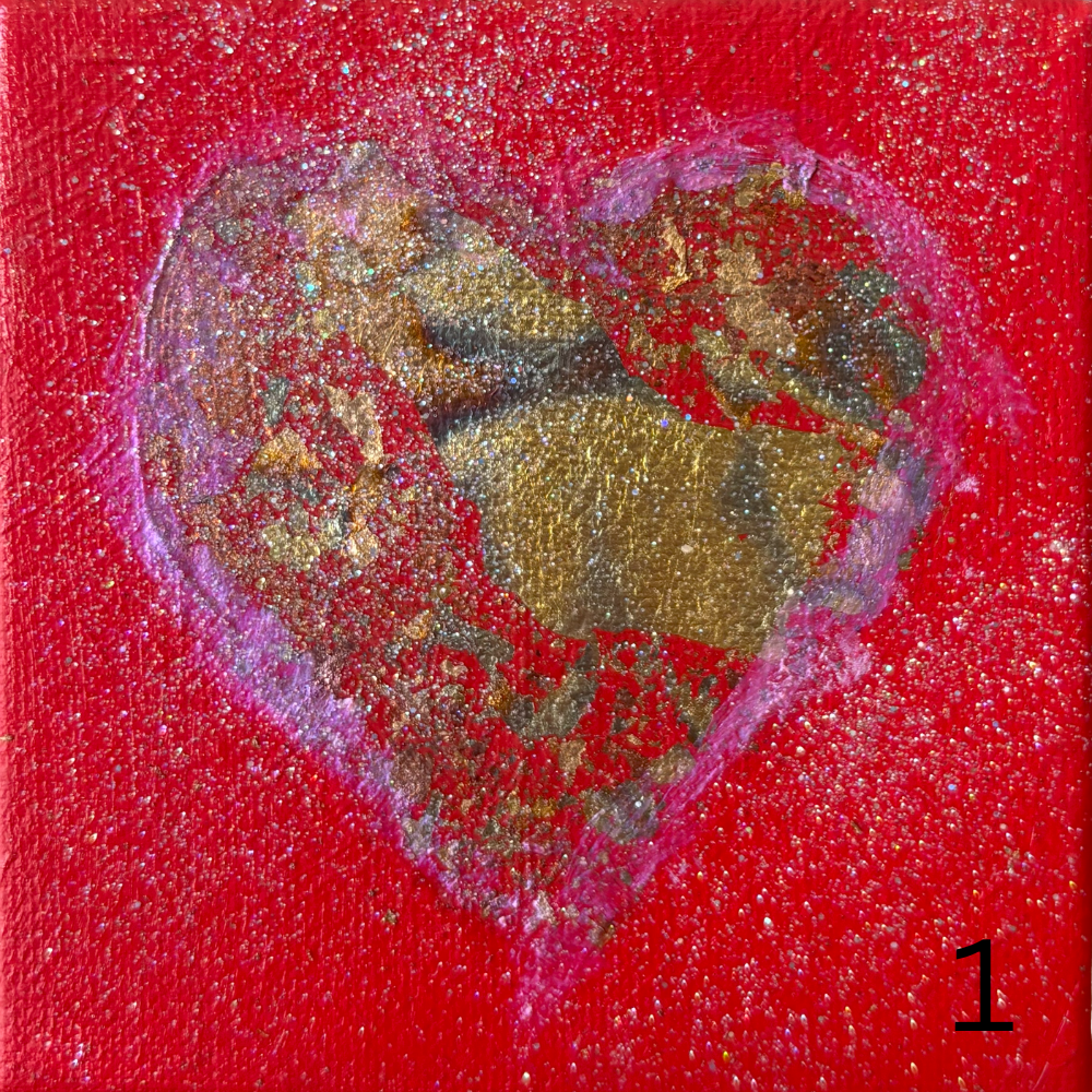 Small 4" x 4" Heart for Haiti