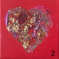 Small 4" x 4" Heart for Haiti