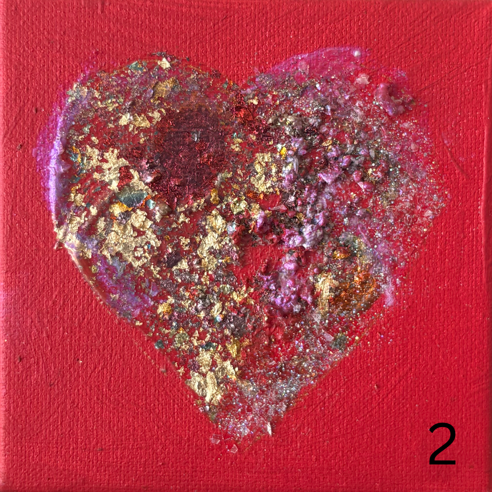 Small 4" x 4" Heart for Haiti