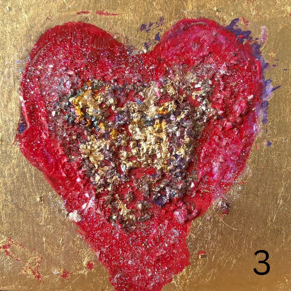 Small 4" x 4" Heart for Haiti