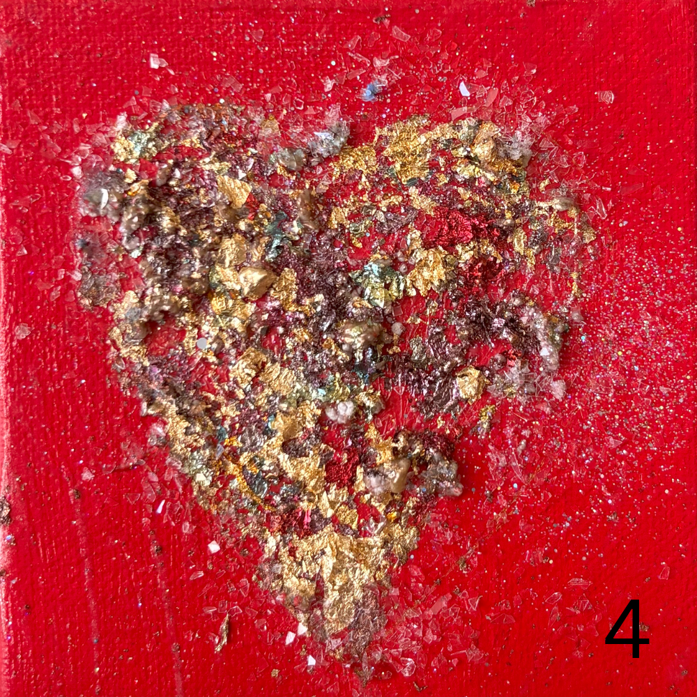 Small 4" x 4" Heart for Haiti