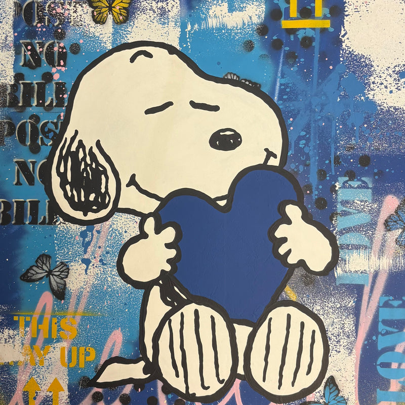 Artlord - Snoopy Loves Blue, 2025 () - Ethos Arts Inc.