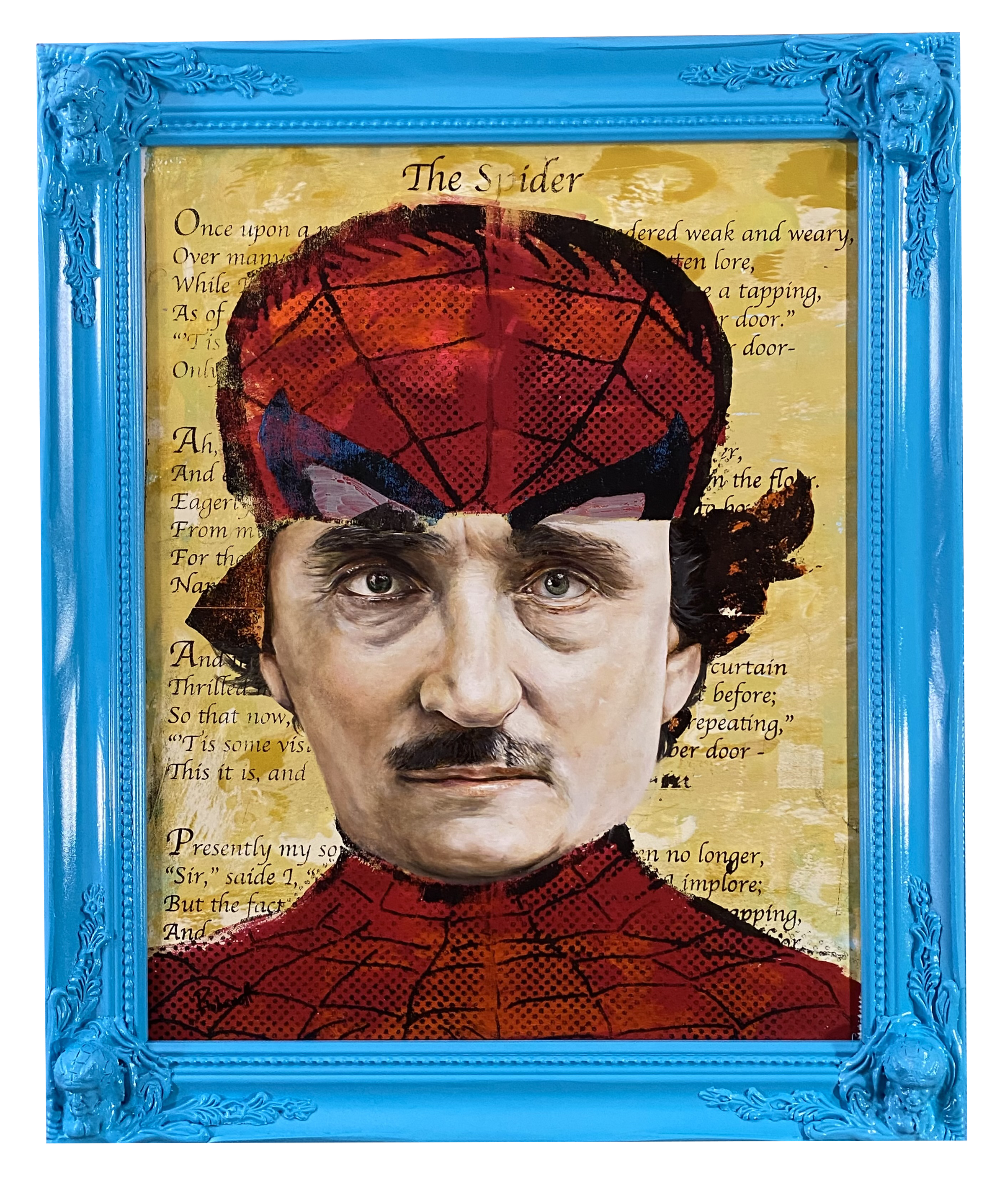 Pat Hobaugh - Spider Poe, 2026 (Painting) - Ethos Arts Inc.