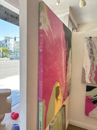 Luciana Caporaso - Static Lightning (Painting) - Ethos Arts Inc.
