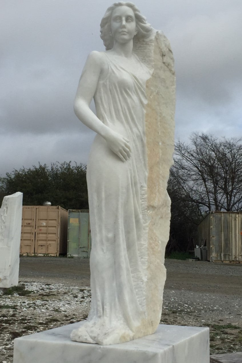 Marton Varo - Stepping Out (Sculpture) - Ethos Arts Inc.