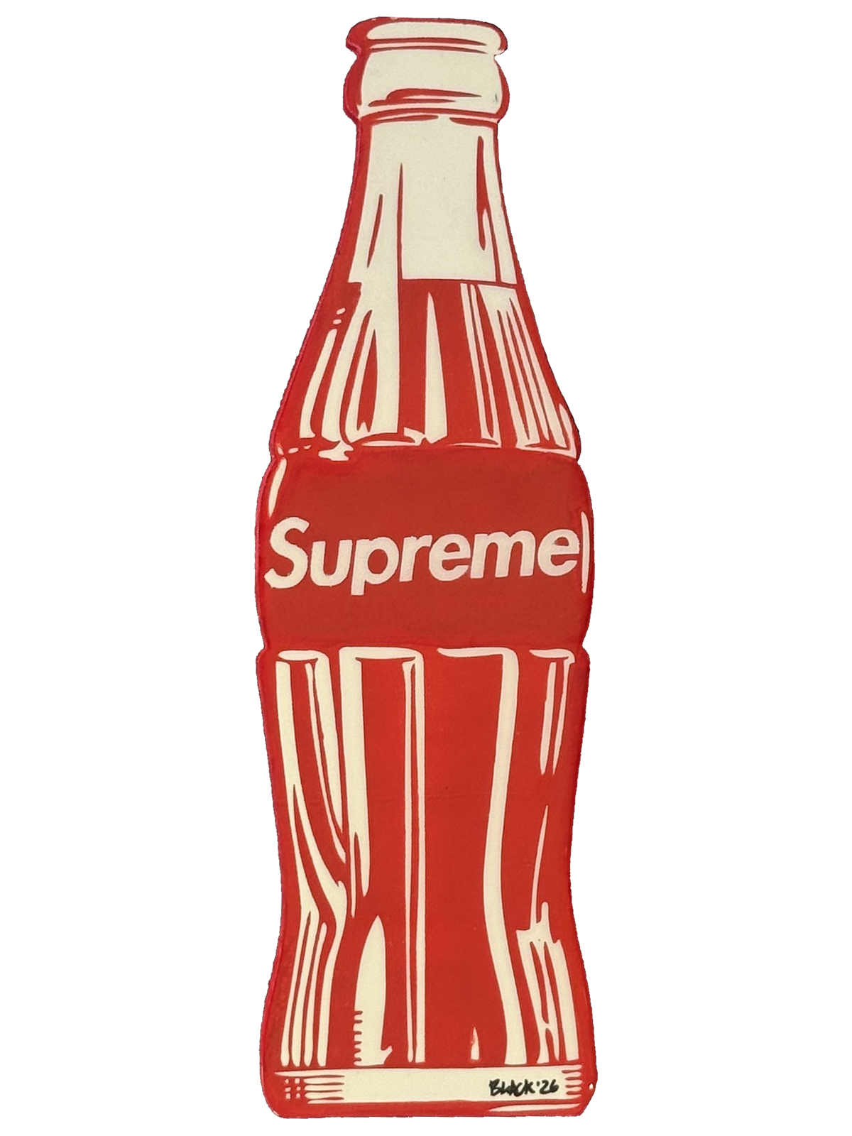 Pitch Black - Supreme Bottle, 2026 (Painting) - Ethos Arts Inc.