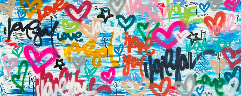 Amber Goldhammer - Take Me To The Happy Party, 2025 (Painting) - Ethos Arts Inc.