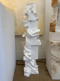 Marton Varo - Vertical Cubes (Sculpture) - Ethos Arts Inc.